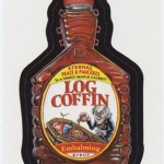 wacky packs - Log Coffin wacky packs - Log Coffin