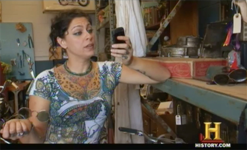 american pickers Danielle's Tattoos At the start of this episode 