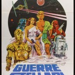 Vintage Italian Star Wars poster Vintage Italian Star Wars poster