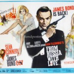 James Bond From Russia With Love UK Quad James Bond From Russia With Love UK Quad
