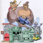 King Kong artwork by Tom Krohne King Kong artwork by Tom Krohne