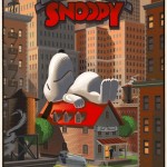 Laurent Durieux "Snoopy Just Married" poster