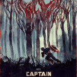 captain america poster by kevin howdeshell