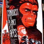 Mondo Conquest of the Planet of the Apes poster by Phantom City Creative