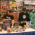 collection intervention Toy Hell booth at Pop-Con
