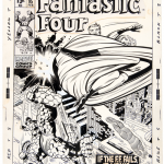 fantastic four #95 jack kirby original art